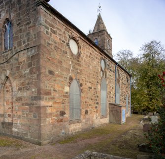 Old Monkland Parish Church.  View from south west.