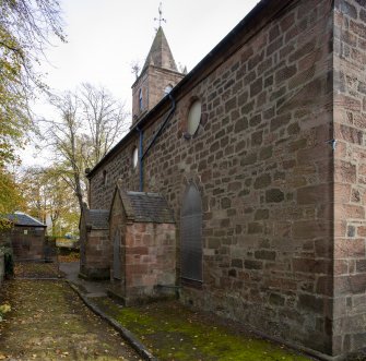 Old Monkland Parish Church.  View from west.