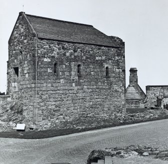 View of St Margaret's Chapel, Edinburgh Castle from S