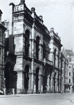  View of  entrance to the Synod Hall, Castle Terrace,  Edinburgh