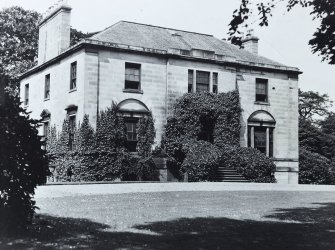 Easter Warriston House Edinburgh  ( now Edinburgh Crematorium)  view from south
