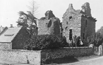 View of Denmiln Castle near Newburgh Fife