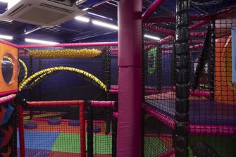 Xcite Livingston Leisure Centre.  View of soft play area.