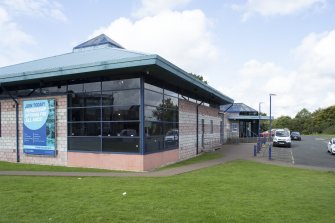 Xcite Livingston Leisure Centre.  View from east.