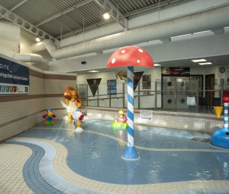 Xcite Livingston Leisure Centre.  View of infants pool area.