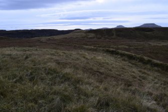 Walkover Survey photograph, Landscape view over dykes (site 52), Totachocaire Farm Woodland Planting, Dunvegan, Highland