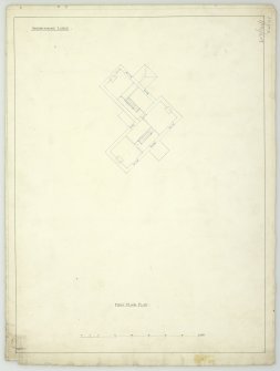First floor plan