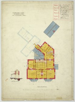 First floor plan additions