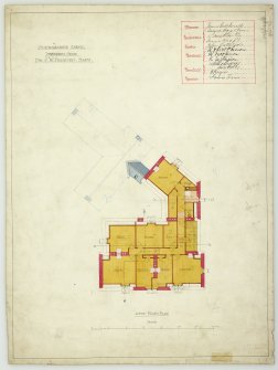 Attic floor plan additions