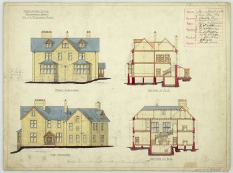 Additions, elevations and sections