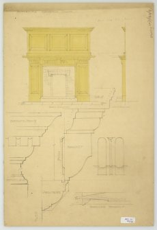 Mantelpieces, details