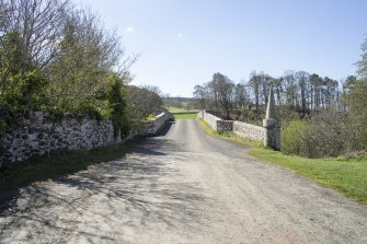 Ancrum Bridge.  General view from north.