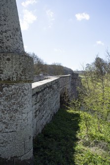 Ancrum Bridge.  View of west elevation from north.