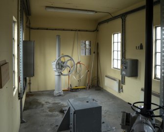Interior. Carsfad Hydro Electric Power Station. Fish House. Original equipment