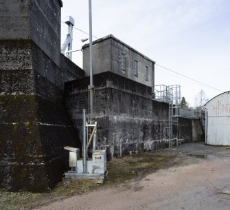 Carsfad Hydro Electric Power Station. View of Fish House from east