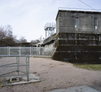 Carsfad Hydro Electric Power Station. Intake house. View from south east looking towards screens area