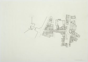 Aberdeen. Block plan of Marischal Street and junction of Union Street, King Street and Castlegate.
