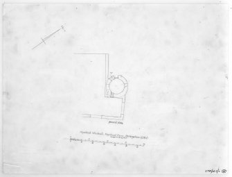 Survey drawing; plan of Myrehead Windmill