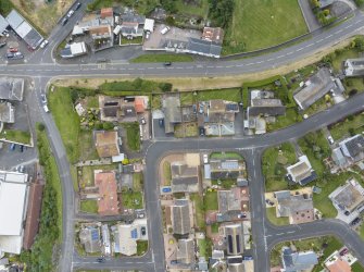 Aerial view of Mid- to Late C20 (Barefoots) and Victorian Expansion Areas of Townscape Character, Eyemouth