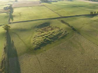 Oblique aerial view