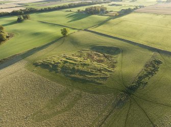 Oblique aerial view