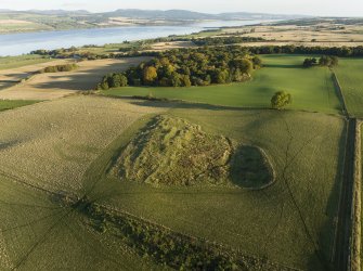 Oblique aerial view