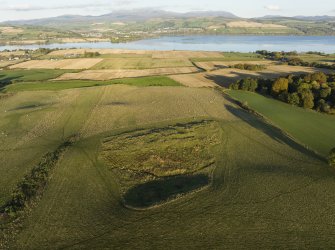 Oblique aerial view