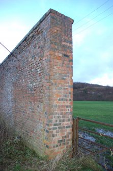 Walkover Survey photograph, Wall section, Walled Garden, Dumfries House, Cumnock, East Ayrshire