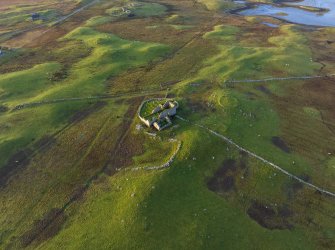 Oblique aerial view