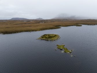 Oblique aerial view