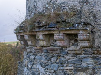 Boyne Castle.
NW tower, detail of corbels