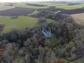 Oblique aerial view