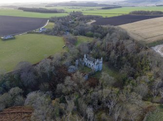 Oblique aerial view