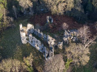 Oblique aerial view