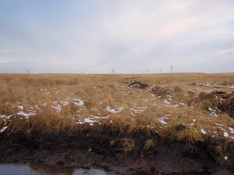 Watching Brief photograph, Location shot taken from S (Turbine 10), West Browncastle, South Lanarkshire