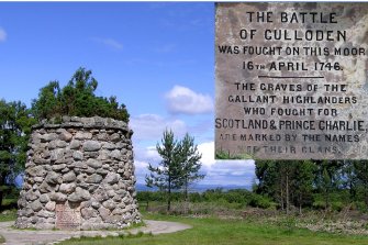 Culloden Memorial, Culloden Moor