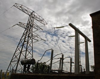 Quoich Power Station Transformers and Pylon