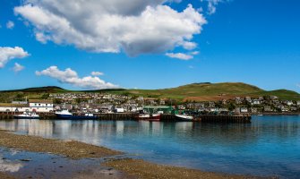 Campbeltown, as seen from Loch Campbeltown