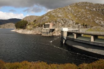 Dam at Loch Monar