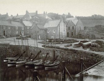 Crail Harbour and [fishing] Smacks