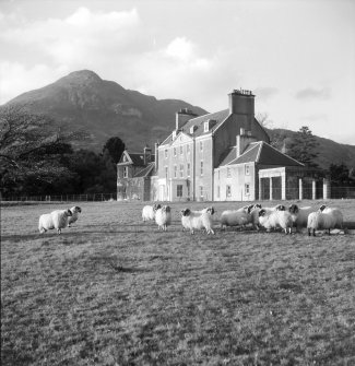 Lochbuie House at Mull, Argyll, October 1966