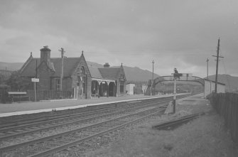 Newtonmore Railway Station, Kingussie Parish, Badenoch and Strathspey, Highland