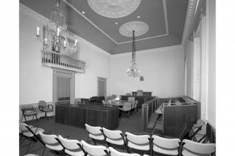 Interior.
View of court room from SE.