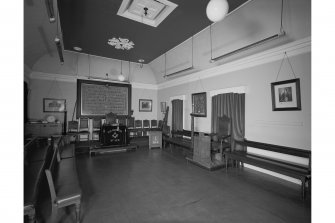 Aberdeen, Old Aberdeen, High Street, Town House, Interior.
General view of Second Floor, main room from East.