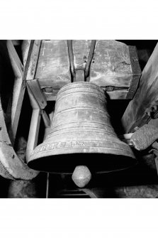 The Courthouse, Church Street.
Interior-detail of bell in Belfry in Steeple.