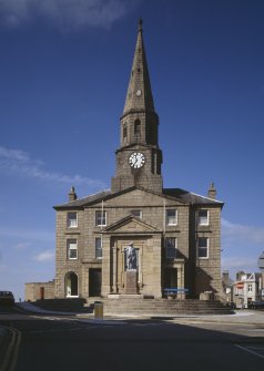 View from east