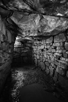 Interior view - east end of souterrain.