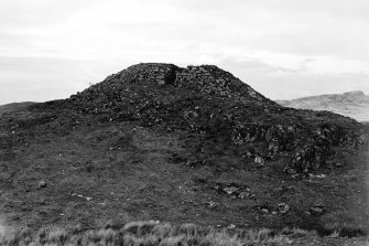 General view of dun from the south.