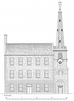 Elevation
Preparatory drawing for 'Tolbooths and Town-Houses', RCAHMS, 1996.
N.d.
