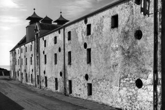 Ardbeg Distillery.
View of East malt-barn from North East.